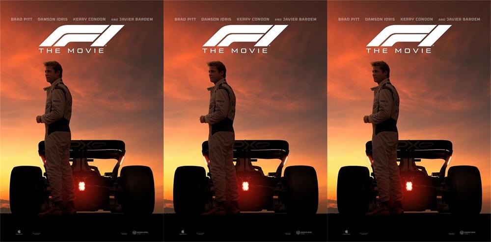 电影《F1：赛道风云》曝正式预告 布拉德·皮特演绎F1车手燃擎开跑