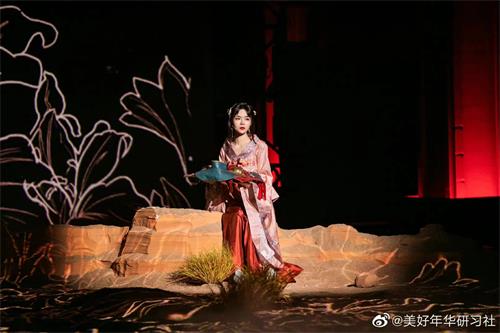 张婉清《美好年华研习社》演绎大唐歌姬 灵气飘逸造型惊艳全场